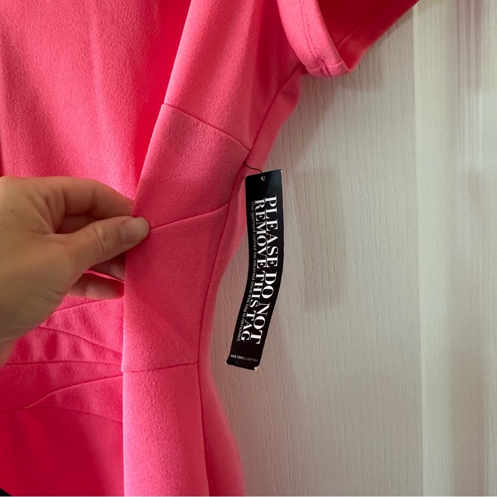 New New York & Company pink midi dress - Picture 4 of 7